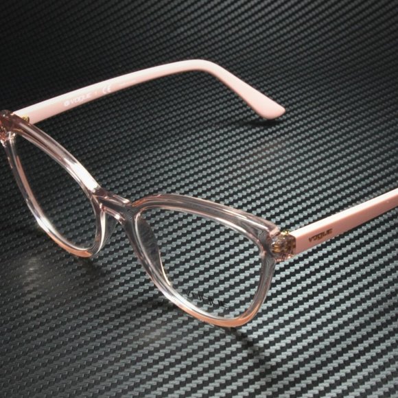 Vogue Women's Transparent Pink Eyeglasses!